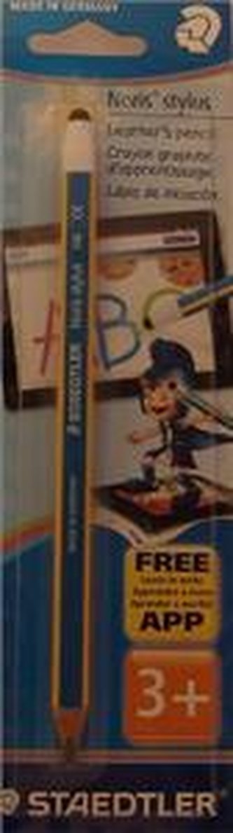 Ołówek Noris stylus tw.HB, trójkątny, z rysikiem do tabletów, ni