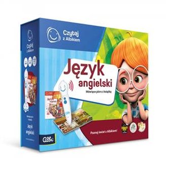 Czytaj z Albikiem zestaw pióro z książką Język angielski