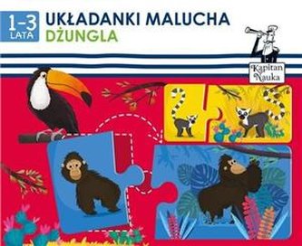 Układanki malucha. Dżungla (1-3 lat) PUZZLE