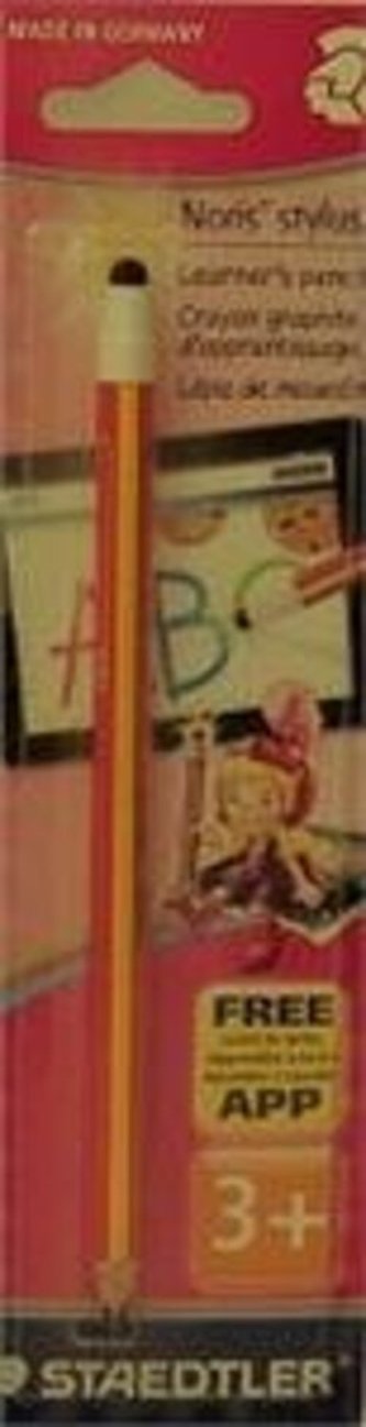 Ołówek Noris stylus tw.HB, trójkątny, z rysikiem do tabletów, ró