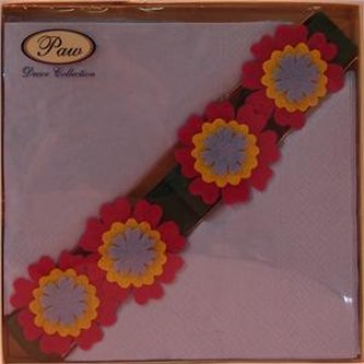 Zestaw z filcem Hippie Flowers