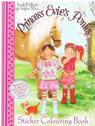 Princess Evie Sticker Colouring Book