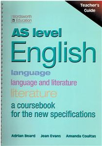 As Level English - Teacher'S Guide