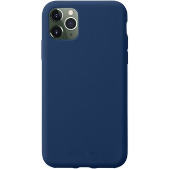 CellularLine SENSATION ochranný silikonový kryt iPhone 11 Pro Max modrý