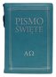Pismo Święte w etui turkusowe