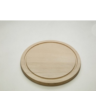 Deska kuch kulatá s drážkou 22x1,5cm střední