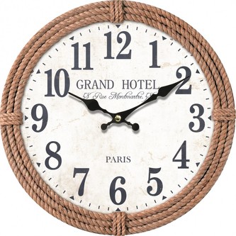 Hodiny nástěnné GRAND HOTEL PARIS