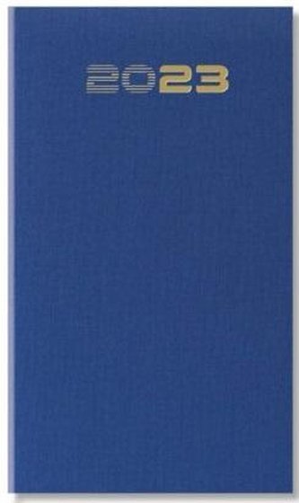 Terminarz 2023 Tygodniowy niebieski