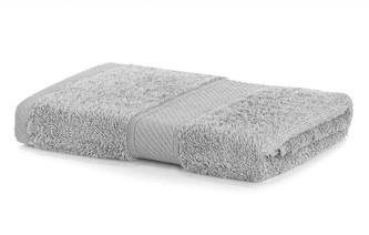 Osuška BAMBOO 70x140 cm, stříbrná, Mybesthome