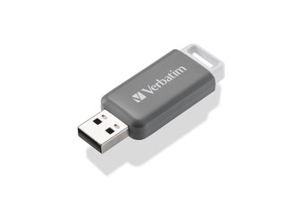 128GB USB Flash 2.0 DataBar šedý Verbatim