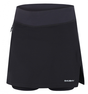 Dámská funkční sukně se šortkami Flamy L černá - XL