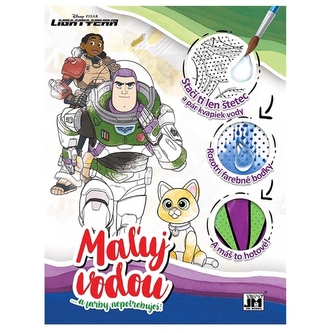 MAXI Vodová omalovánka Buzz