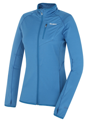 Dámská mikina na zip Tarp zip L modrá - XXL