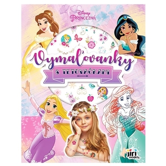 Omalovánky s tetovačkami Princezny
