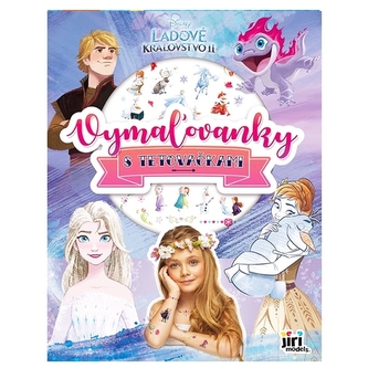 Omalovánky s tetovačkami - Ledové království
