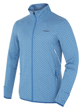 Pánská mikina na zip Astel M modrá - XL