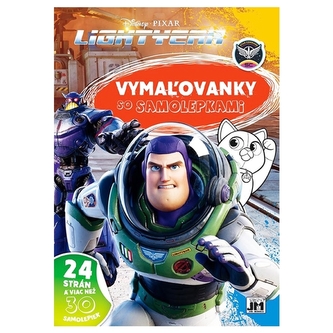 Omalovánka se samolepkami Buzz