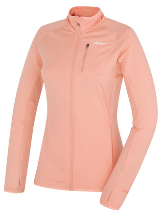 Dámská mikina na zip Tarp zip L sv. růžová - XL