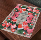 Dekorační ozdobný ubrousek NATALE IV. 35x50 cm Mybesthome