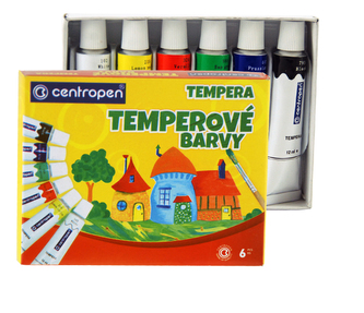 Centropen temperové barvy 9550 12 ml - 6 ks