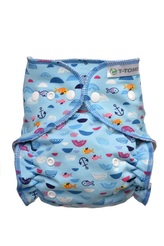 T-TOMI Kalhotková plena - přebalovací set patentky Blue Sea