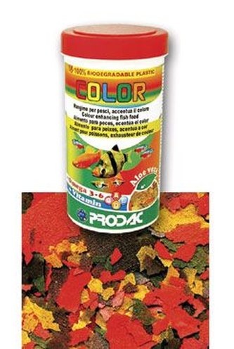 Krmivo pro ryby Prodac Color 20g