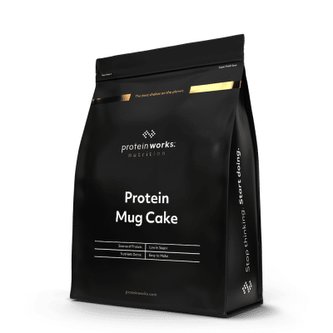Proteinový Mug Cake Mix - The Protein Works - slaný karamel - 500 g