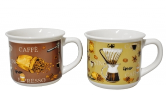 Sada 2 hrníčků na kávu, 180 ml