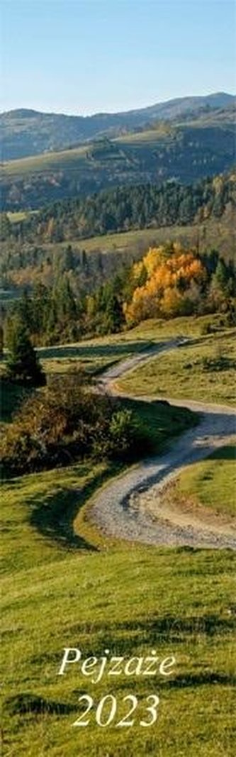 Kalendarz 2023 Ścienny pasek Pejzaże