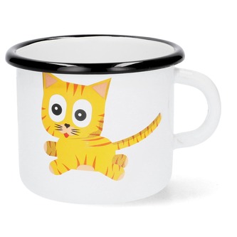 Hrnek smalt  500ml ¤9cm  KOČKA