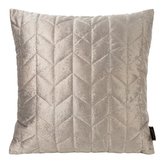 Polštář ROCK béžová/zlatá 45x45 cm Mybesthome