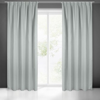 Dekorační zatemňující závěs MILANO 300 stříbrná 140x300 cm (cena za 1 kus) MyBestHome