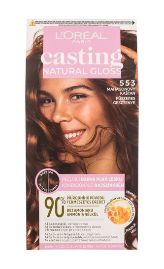 L'Oréal Paris Casting Natural Gloss Barva na vlasy 48 ml 553 pro ženy