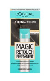 L'Oréal Paris Magic Retouch Barva na vlasy Permanent 18 ml 2 Black pro ženy