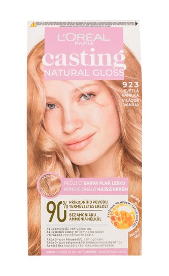 L'Oréal Paris Casting Natural Gloss Barva na vlasy 48 ml 923 pro ženy