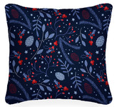 Polštář XMAS TIME modrá - motiv E Essex 40x40cm, mikrovlákno