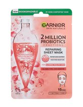 Garnier Skin Naturals Pleťová maska 2 Million Probiotics Repairing Sheet Mask 1 ks pro ženy