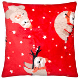 Polštář WINTER PETS lenochod,  Essex 40x40cm, mikrovlákno