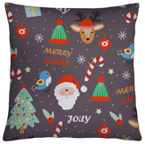 Polštář JINGLE MICRO šedá 40x40cm mikrovlákno Essex