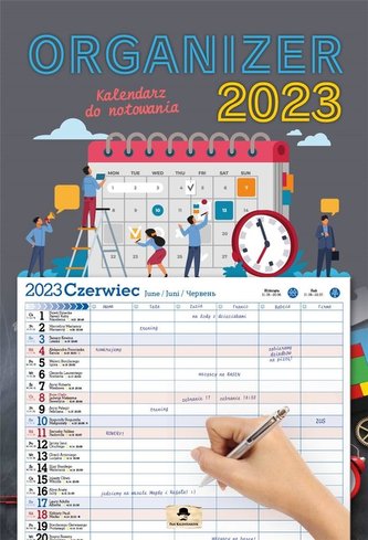 Kalendarz 2023 A3 Ścienny Organizer