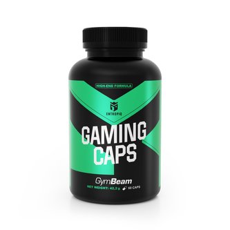 ENTROPIQ Gaming Caps - GymBeam - 60 kaps.