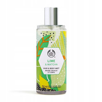The Body Shop Sprej na tělo a vlasy Lime & Matcha (Hair & Body Mist) 150 ml woman