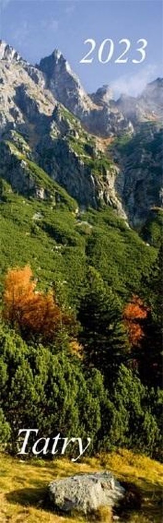 Kalendarz 2023 Ścienny pasek Tatry