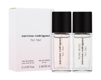 Narciso Rodriguez For Her parfémovaná voda 20 ml + toaletní voda For Her 20 ml