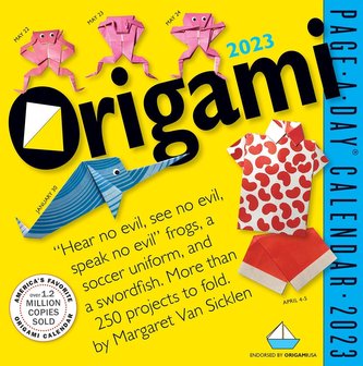Origami Page-a-Day Calendar 2023