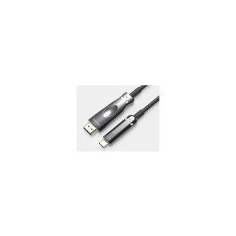 PremiumCord USB-C na HDMI optický kabel 10m