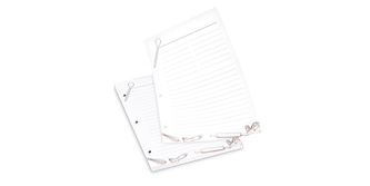 TESCOMA Listy do zápisníku rodinných receptů DELÍCIA, 50 ks