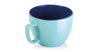 TESCOMA Extra velký hrnek CREMA SHINE, azurová