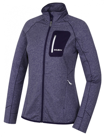 Dámská mikina Ane L tm. modrofialová - S