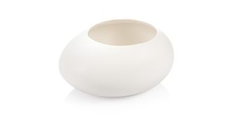 TESCOMA Obal na velký květináč FANCY HOME Stones, bílá